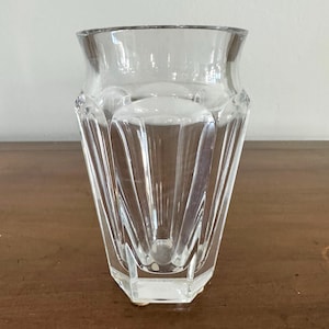 Vintage Baccarat Crystal Flower Vase