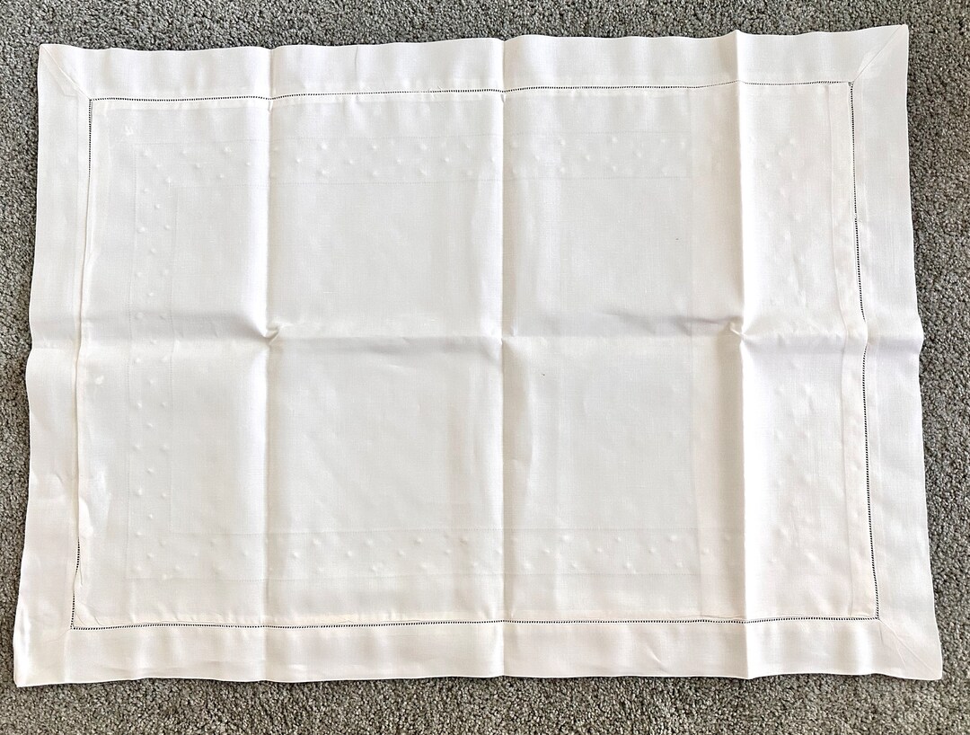 Vintage New Irish Linen Pillow Cases From Brown Thomas and Etsy