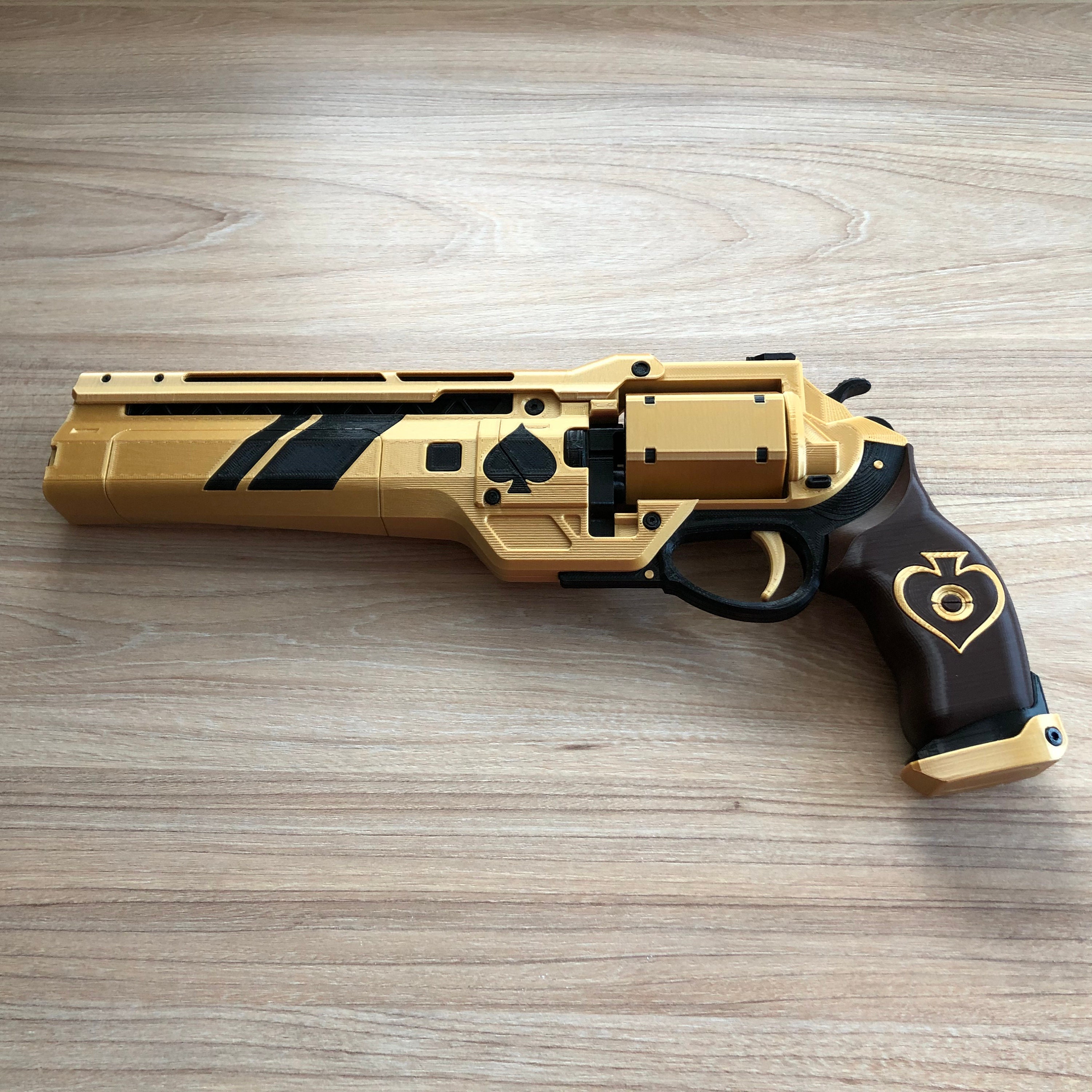 Moving Parts Ace of Spades Big Blind Catalyst Hand Cannon Etsy