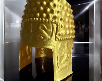 De helm van Cotofenesti Coiful Dacic de la Cotofenesti The Dacian Helmet from Cotofenesti - Full Scale 3d Printed Replica