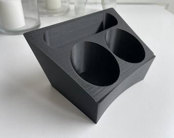 Cup Holder Insert for Renault Megane 3 – 3D Printed, Black, Sun-Resistant