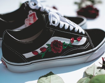 roses vans shoes