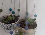 hanging planter plant pot macrame cactus teacup holder plant container indoor plant wall hanging succulents