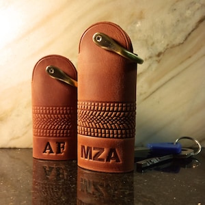 Porte-clés en cuir Organiseur de clés en cuir Porte-clés personnalisé Porte-clés en cuir personnalisé Porte-clés minimaliste Porte-clés porte-clés Cadeau