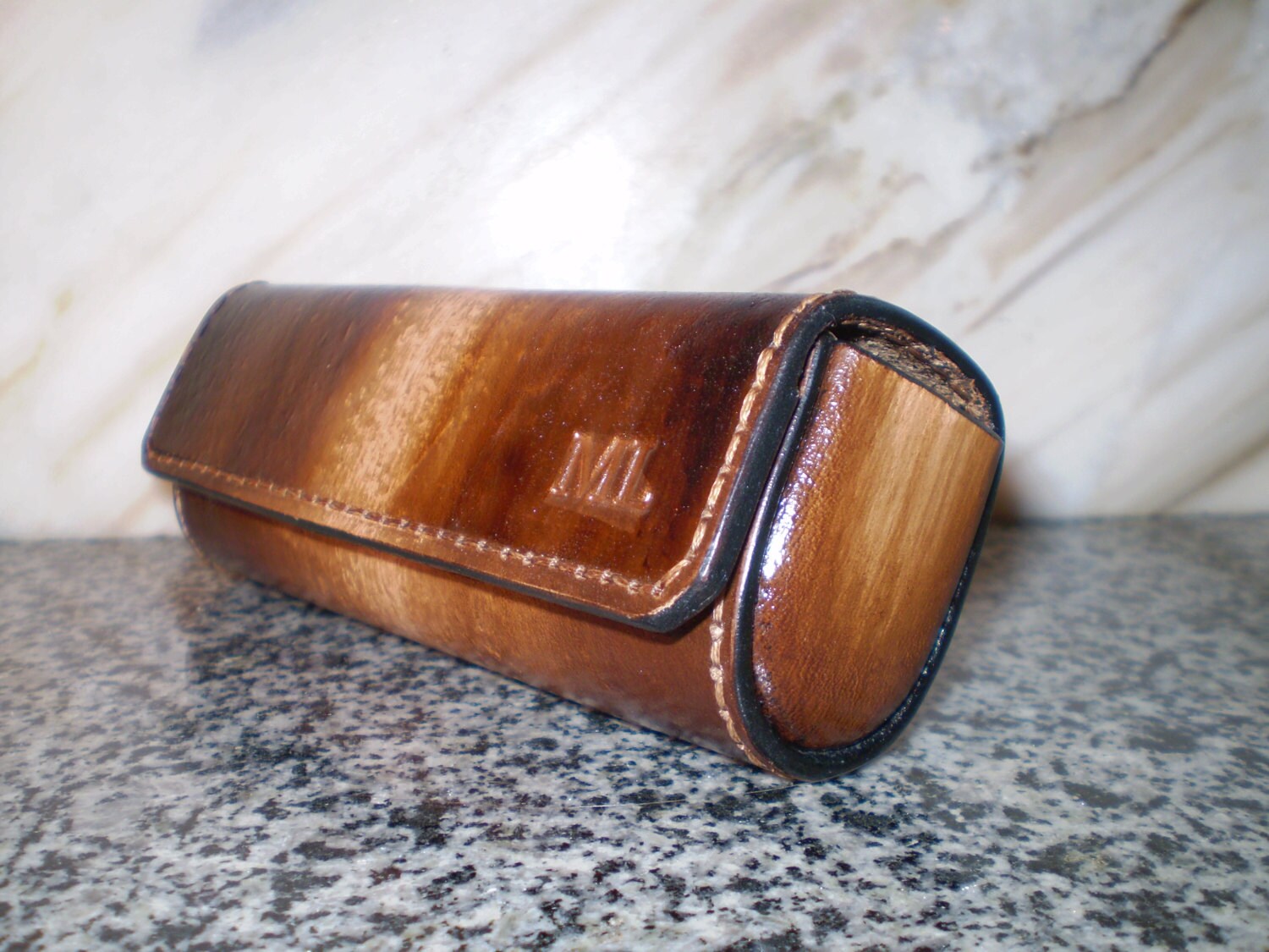 Leather Glasses Case Eyeglasses Case Personalized Glasses Case Etsy
