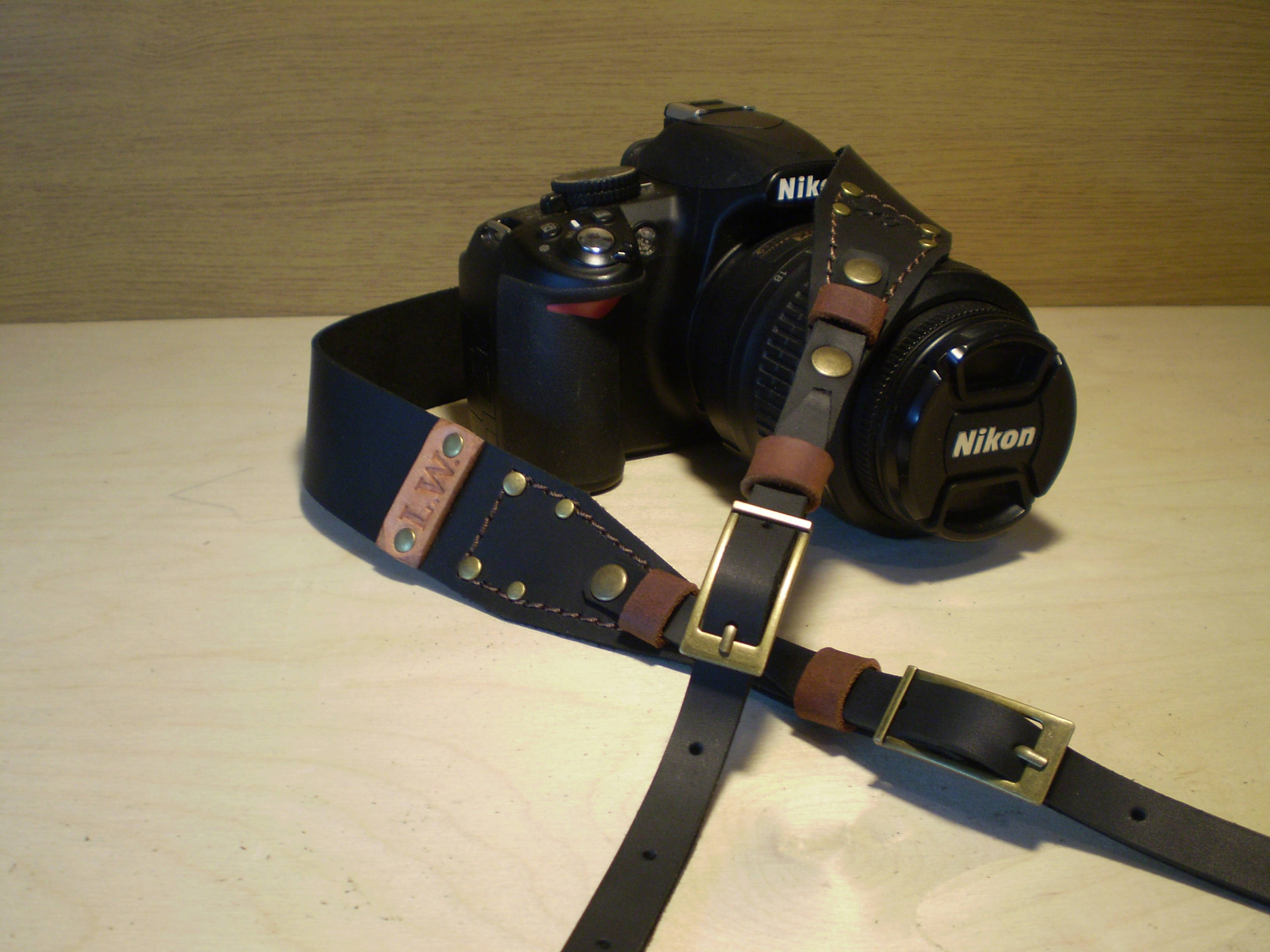 Leather Camera strap Personalized Leather Camera strap Etsy