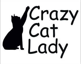 Crazy Cat Lady - Etsy UK