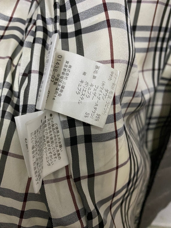 Burberry Black Label Nova Check Puffer Down Jacket Large Size - Etsy 品質満点 BURBERRY ダウン 三陽商会 LABEL BLACK ダウンジャケット