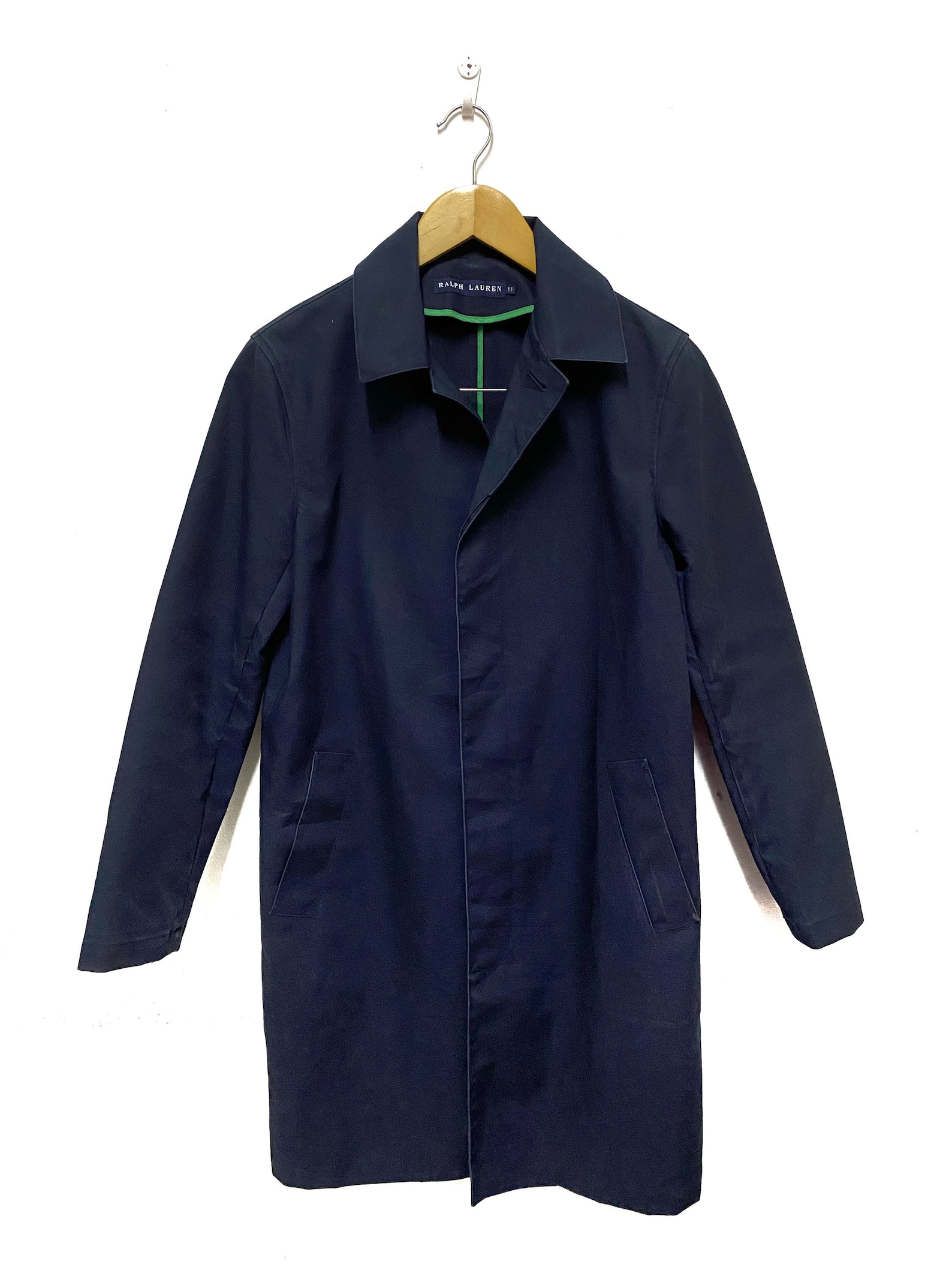 Ralph Lauren Classic Fit Rain Coat Long Jacket Trench Coat/ Etsy