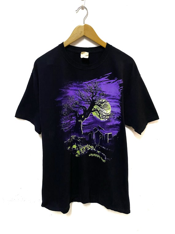Vintage Graveyard Shift Movie Black Tshirt Large S