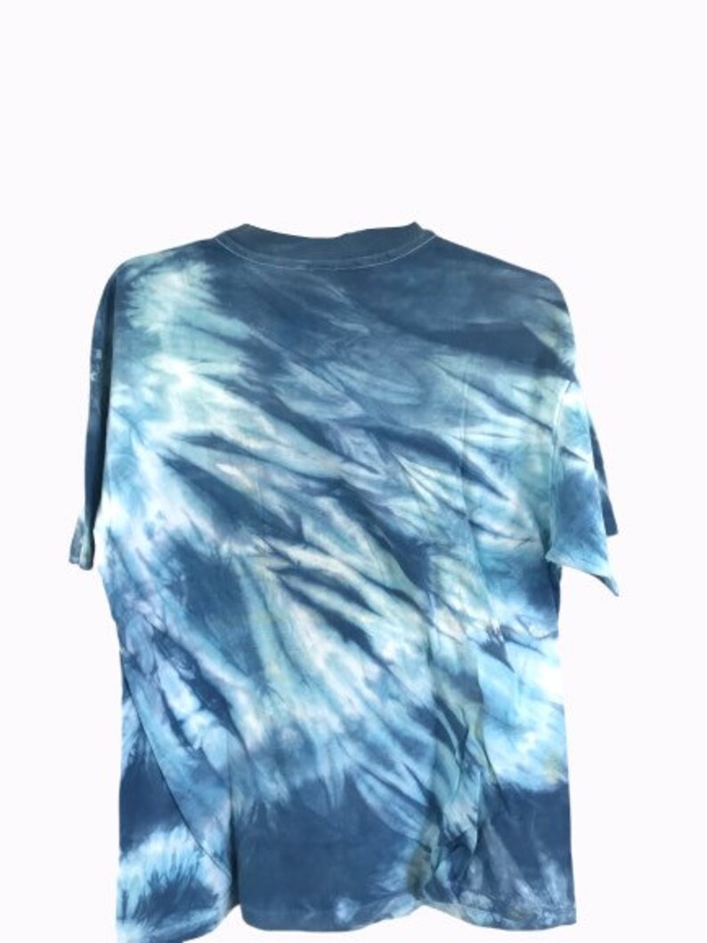 Led zeppelin 1984 vintage tie dye tshirt