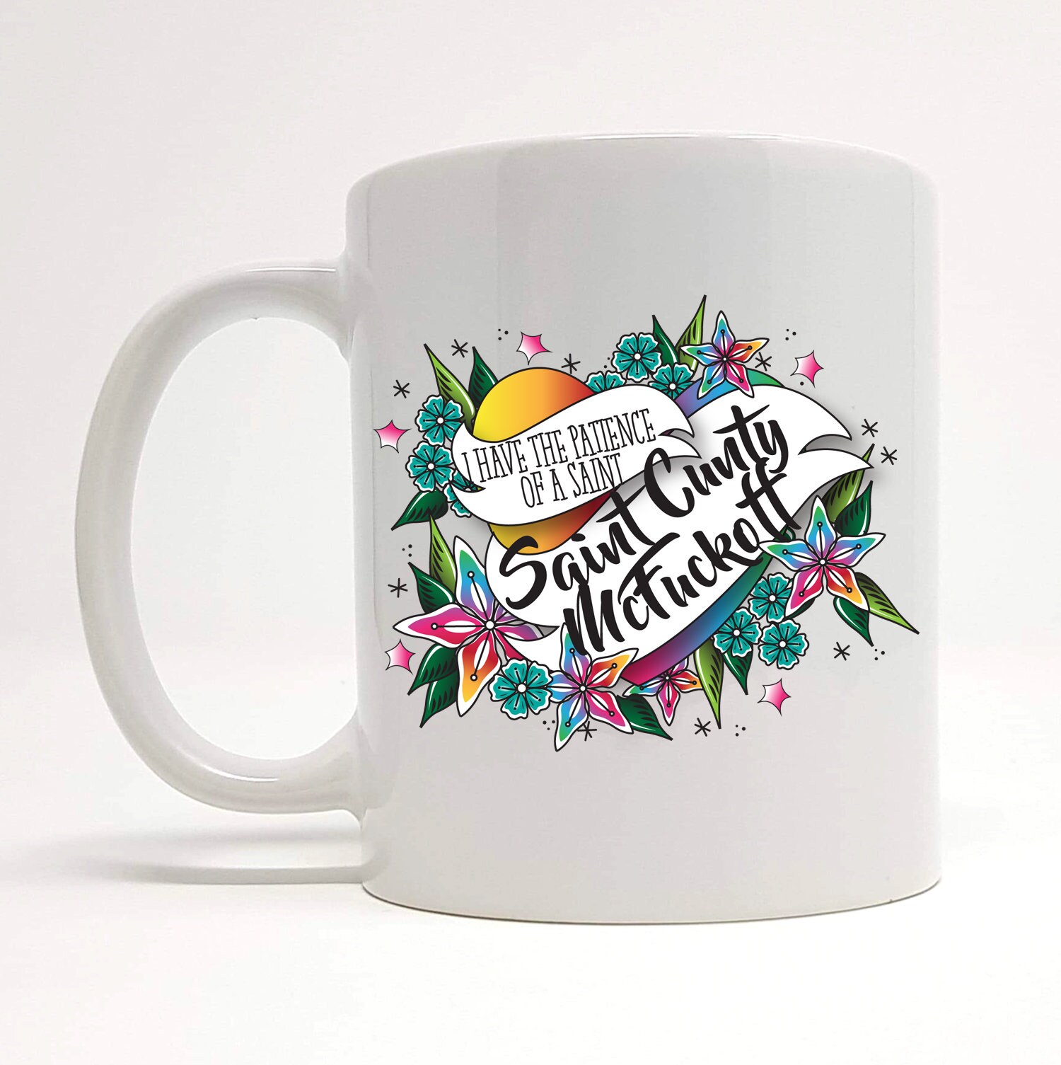 Offensive Coffee Mug Offensive Gifts Swearing Gift Patience | Etsy