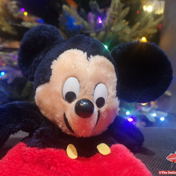 Pedigree Mickey Mouse Hand Puppet Disneyland Korea RARE