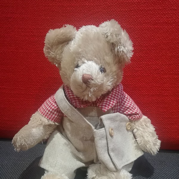 Barney Walton Co Castle Mills Teddy Bear Vintage