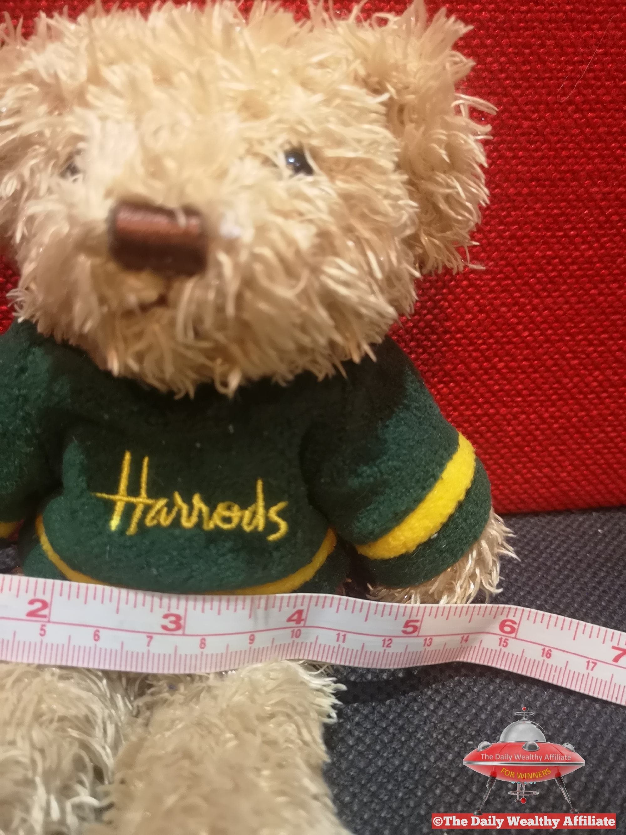 Harrods Little Cute Teddy Bear Vintage Friendship | Etsy UK