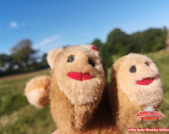 Teddy Bear Ostoy Netherlands Gift Smiling Feet Vintage RARE