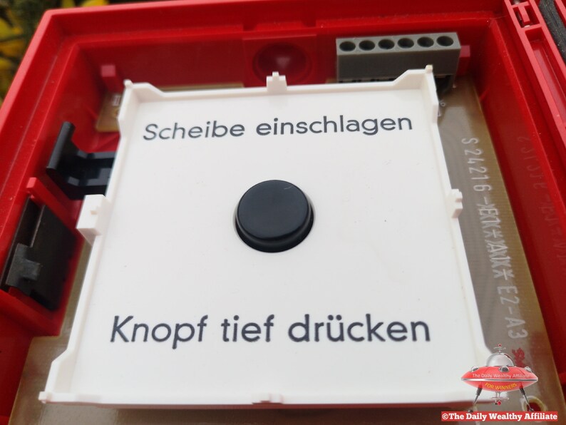 Siemens Manual Trigger Fire Alarm Box Brandmelder Electronic Etsy