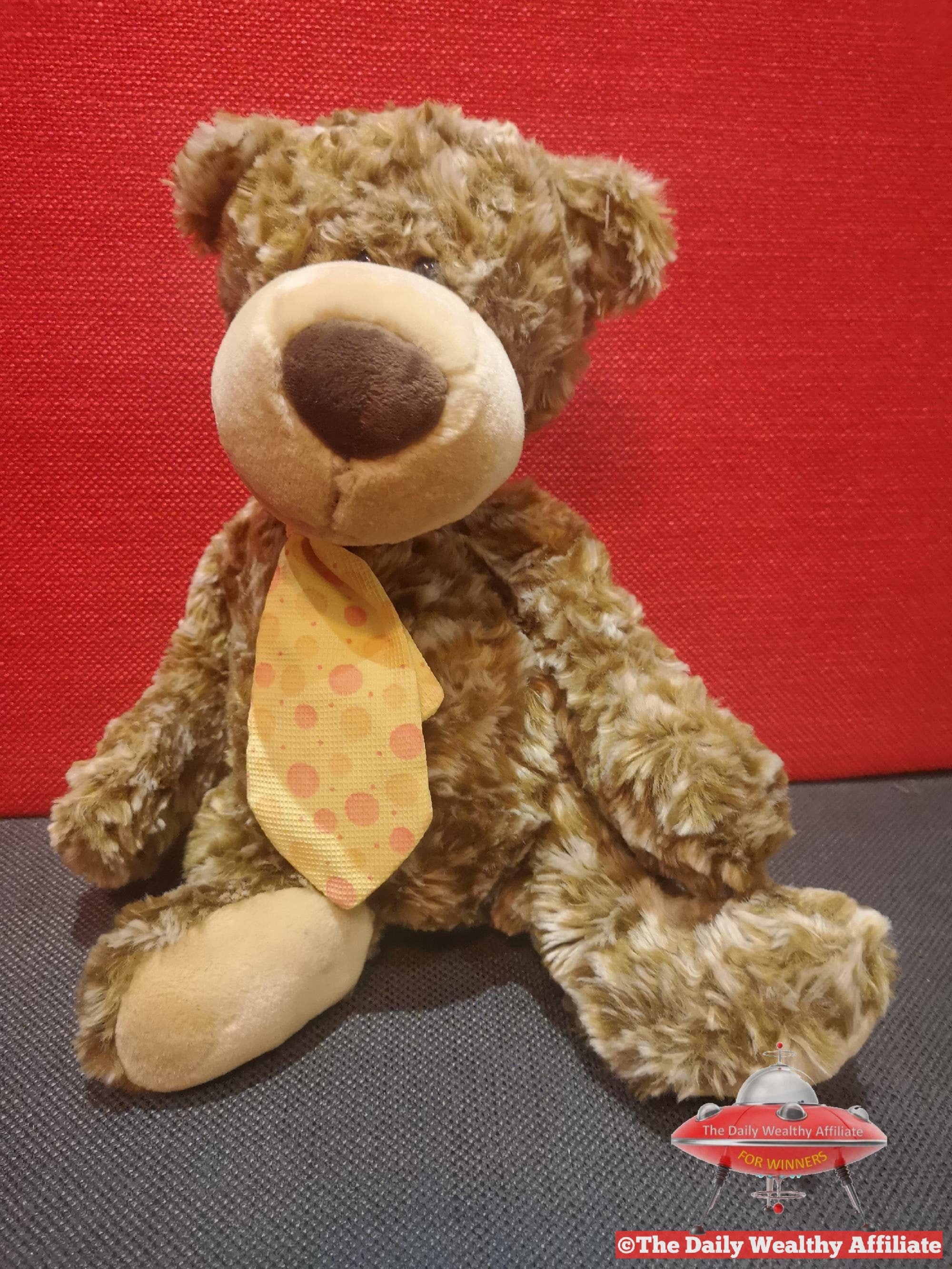 John Lewis Dad Teddy Bear with His Tie Vintage Etsy