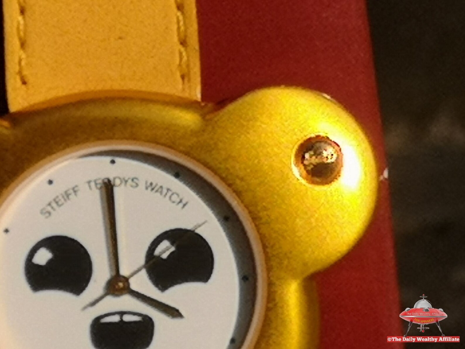 Steiff Teddys Watch Teddy Bear Gold Boxed Never Used Etsy.de