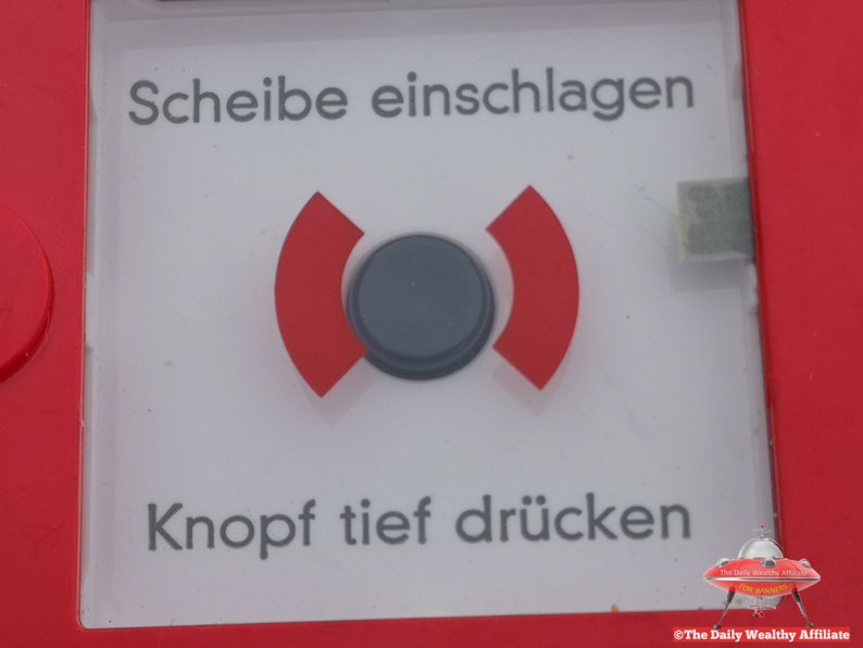 Siemens Manual Trigger Fire Alarm Box Brandmelder Electronic Etsy