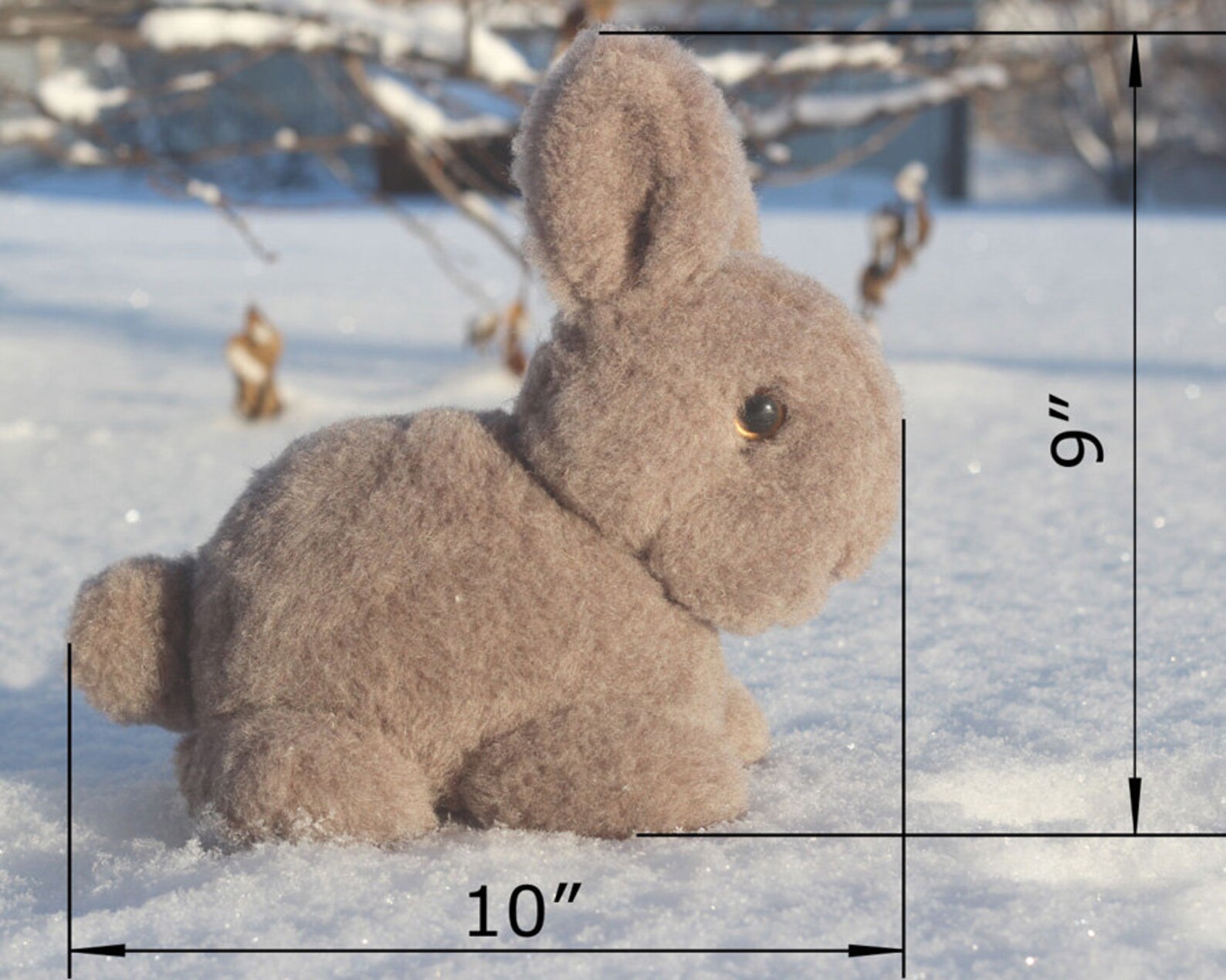 Rabbit sewing pattern PDF Instant Download. Softie DIY toy Etsy