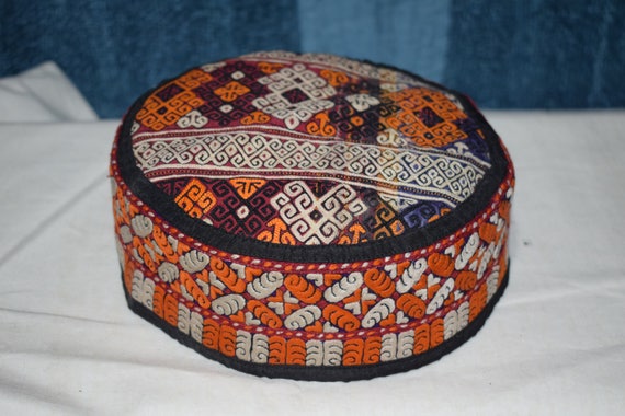 Handmade hat Suzani hat Ethnic hat Embroidery hat… - image 1