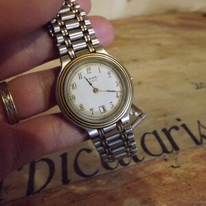 Vintage French Watch YEMA Paris - Brand Watch to Restore - Stainless Steel Case
