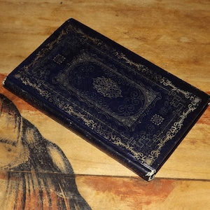 アンティーク フランスのキリスト教の本 1844 年、Abbé Marius Aubert Bibliotheque des Paroisses Familles Ecoles によるイエス・キリストの神聖な祈り