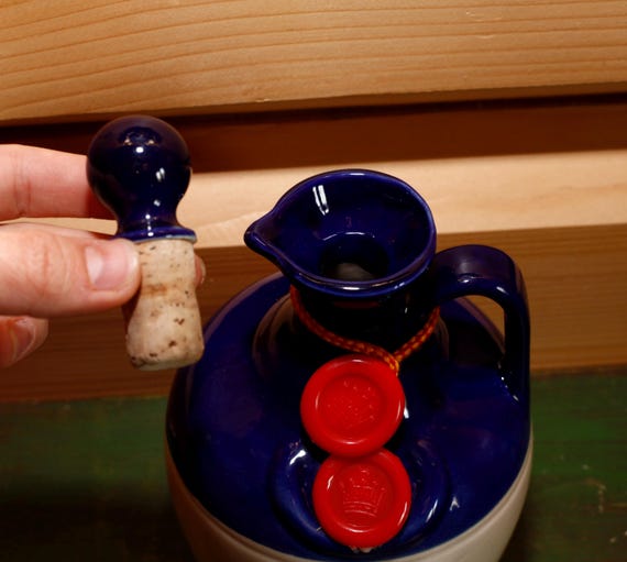 Ceramic Bottle Ballantine's Finest Scotch Whisky - Scotland
