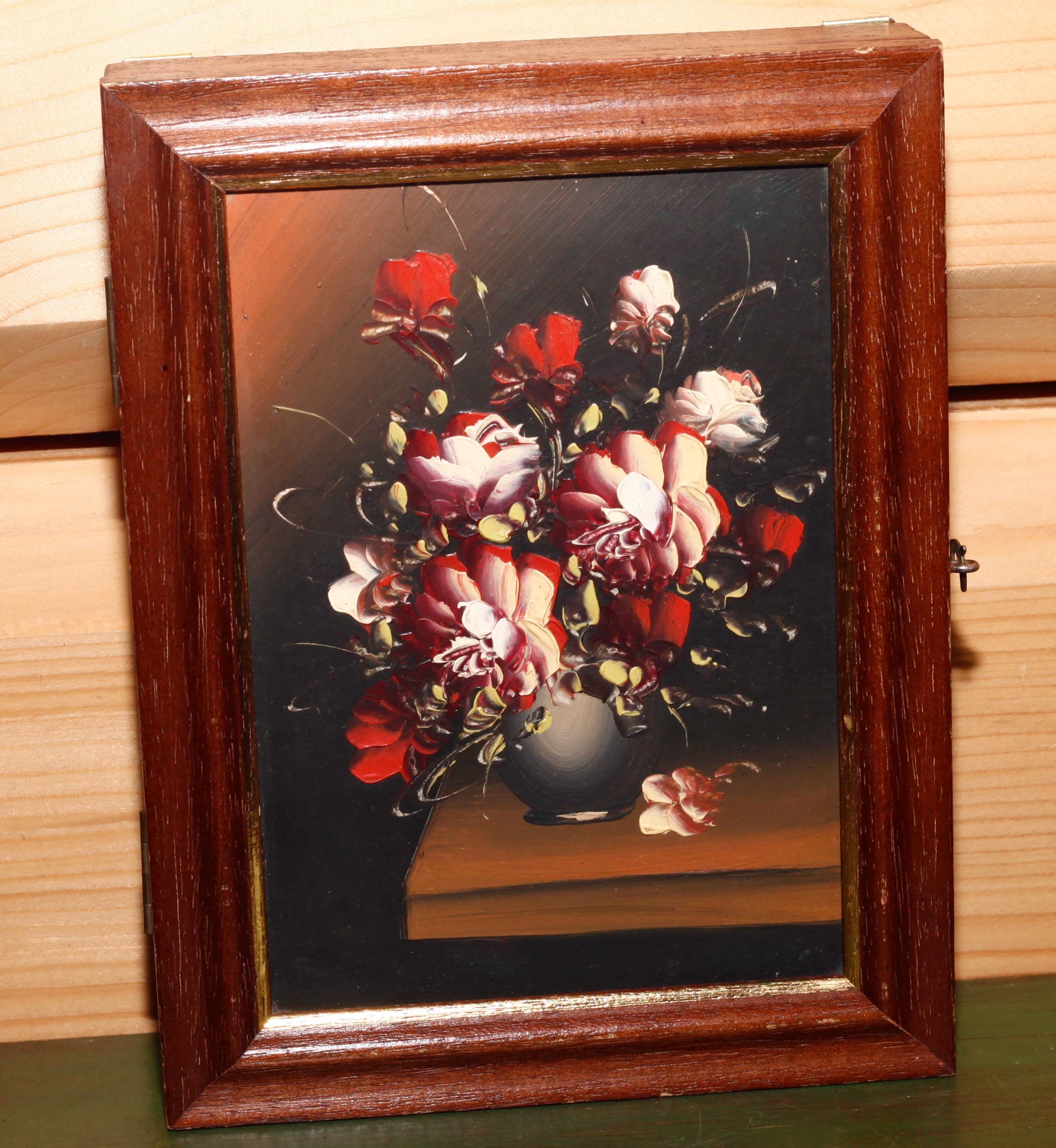 ヴィンテージフランス花柄キーボックス - 隠し鍵収納 - Etsy 日本