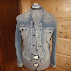 Vintage Levi Strauss & Co. Denim Jacket - Levi&#39;s Light Blue Jacket Size S Levi Strauss Jean Jacket