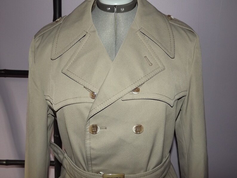 Male Trench Coat Akylon Rain Coat Mac Classic Paris Fashion Trenchcoat Vintage French Trench Coat Akylon Paris