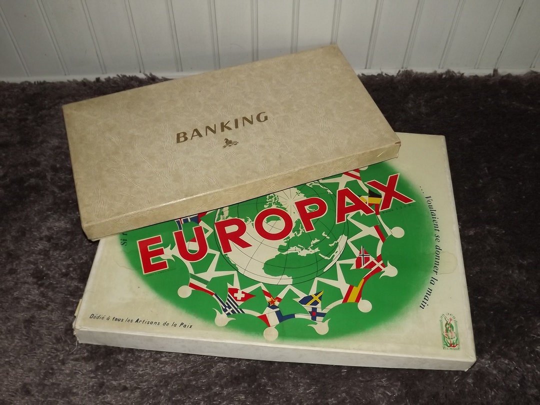 Jeu de Société RARE EUROPAX de 1957 neuf unique/collector L'Aigle (61300