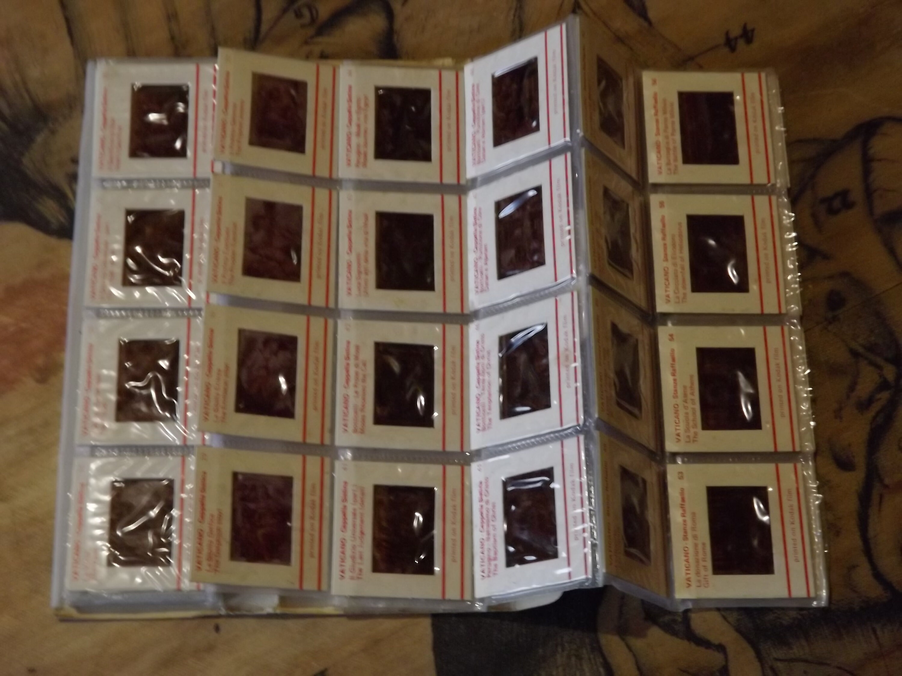 Buy Vintage Souvenir Vatican Set of Color Slides Printed on Kodak