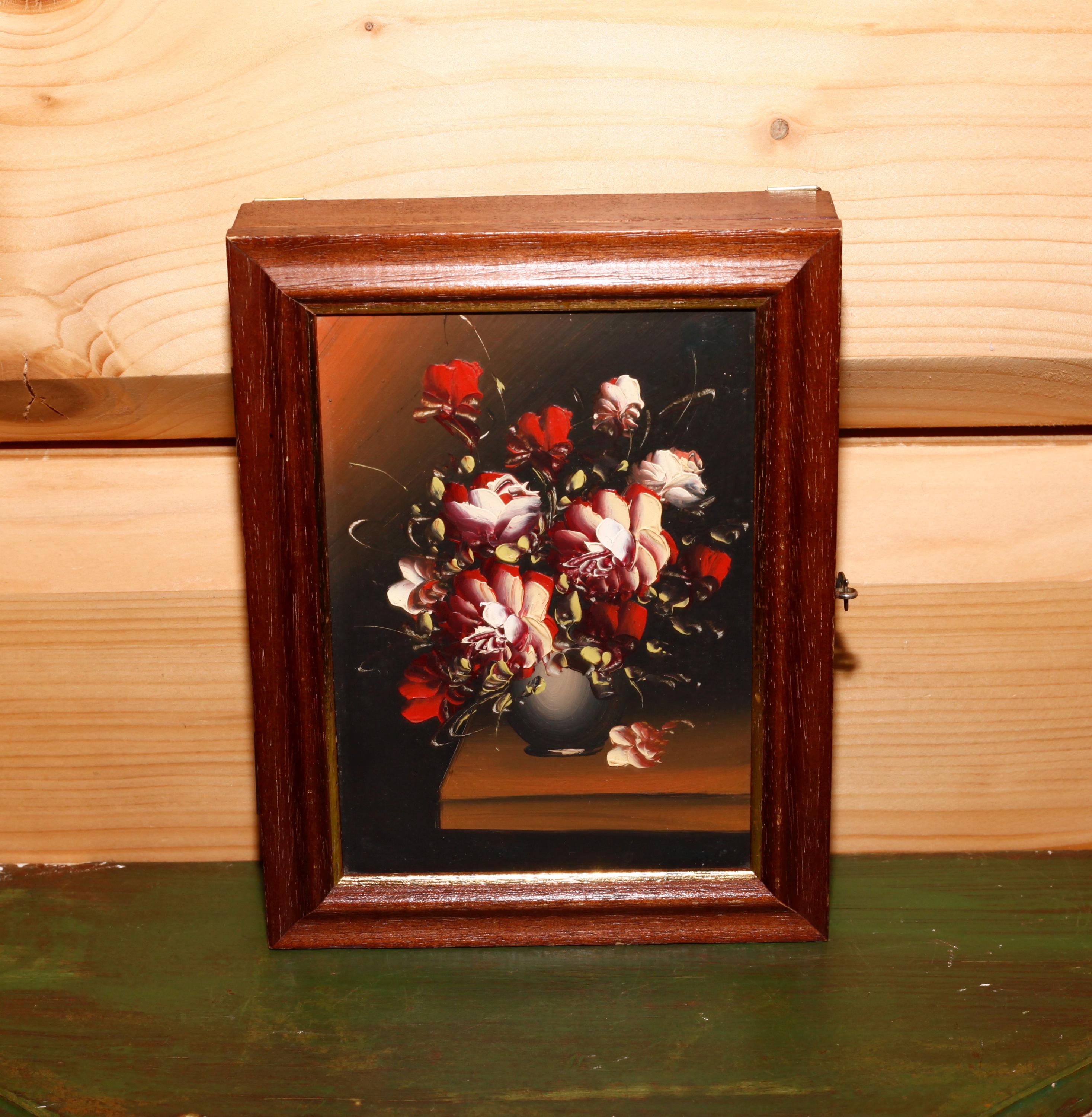 ヴィンテージフランス花柄キーボックス - 隠し鍵収納 - Etsy 日本