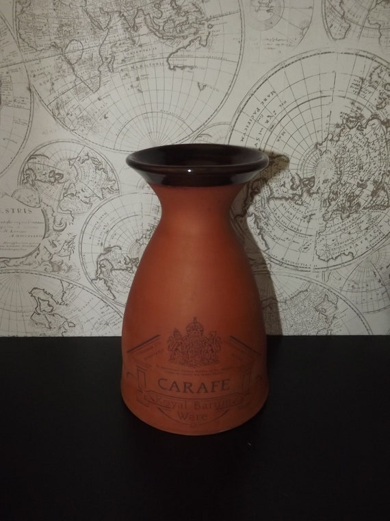 Jahrgang englische Keramik Karaffe Krug C.H. Brannam Ltd Barnstaple Litchdon Töpfereien Devon - Royal Barum Ware englisch Krug Keramik