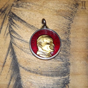 Vintage French Joannes Paulus II Keyring Medal - Pope visit 1986 French Enamel Keyring - Jean Paul 2 Christian Keyring Catholic