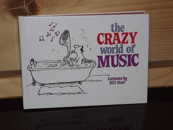 Vintage Funny Cartoons Book the Crazy World of - Etsy Vintage Funny Cartoons Book the Crazy World of - Etsy
