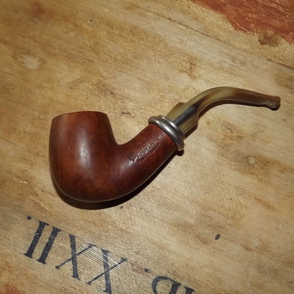 Vintage French Smoking Pipe La Glorieuse Patent 203 Saint-Claude - French Wooden Pipe