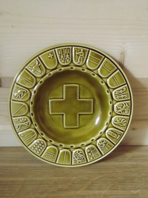 フランス ヴィンテージ プレート エンブレム2個セット フランス製