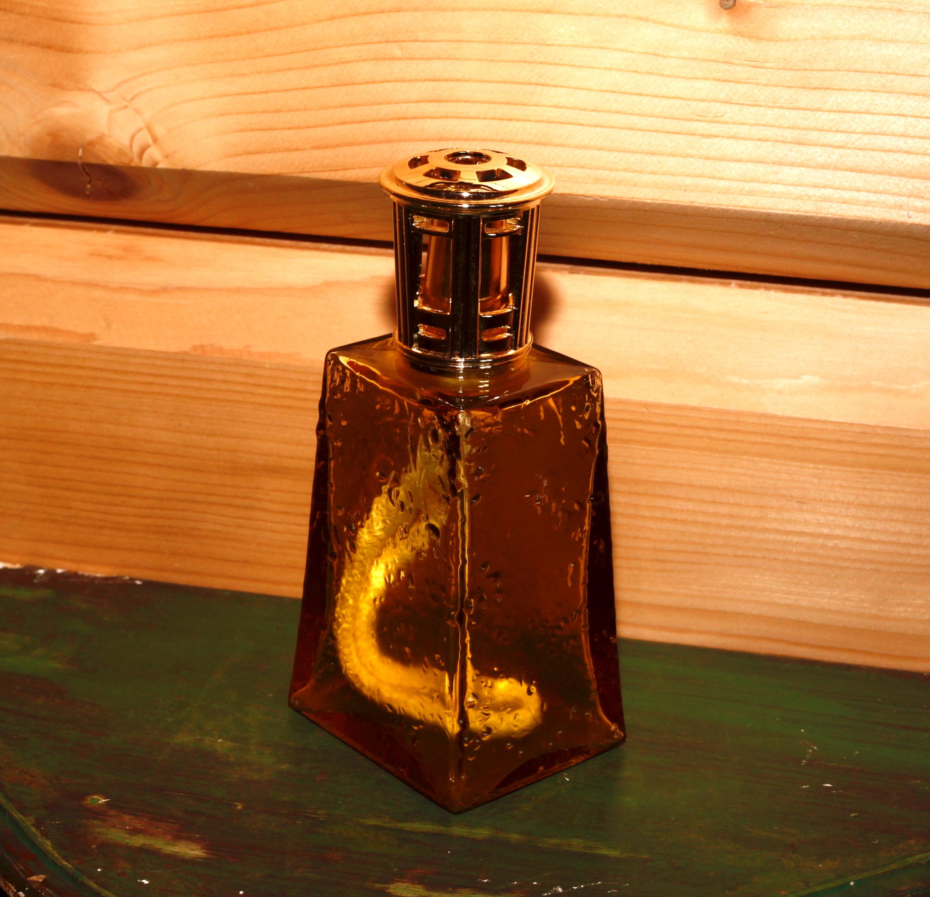 Beautiful French Lampe Berger Amber Glass - Fragrance Catalysis