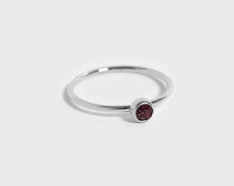 Birthstone Stacking Ring