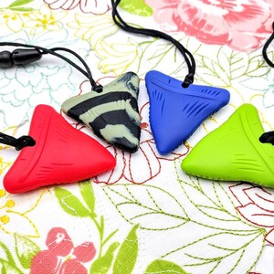 Chewelry, Sensory Necklace, Stim Toy, fidget toy, Autism Necklace, shark tooth, Stim Jewelry, ADHD, silicone, Adult Chewelry, Stim Jewelry