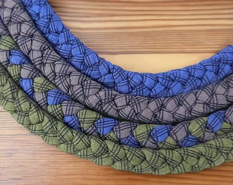 T shirt necklace, Chewelry Sensory, Autism, Fidget, Stim toy, Fabric Necklace,