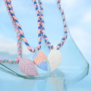Chewelry, t-shirt necklace, Sensory Necklace, Stim Toy, fidget toy, Autism, Fidget Necklace, Stim, ADHD, Anxiety, Adult Chewelry, leaf