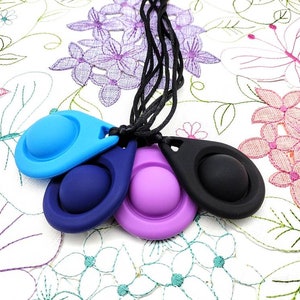 Chewelry, Popper, Stim Toy, Fidget Necklace, Adult Chewelry,  Sensory Necklace, Stim Necklace, Stim Jewelry, Autism Necklace, Fidget Jewelry
