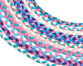 Naszyjnik z koszulki, gadżet do żucia, zabawka stymulująca, sensoryczna, tkanina, materiał, autyzm, zabawka sensoryczna, biżuteria stymulująca, ADHD, lęk,