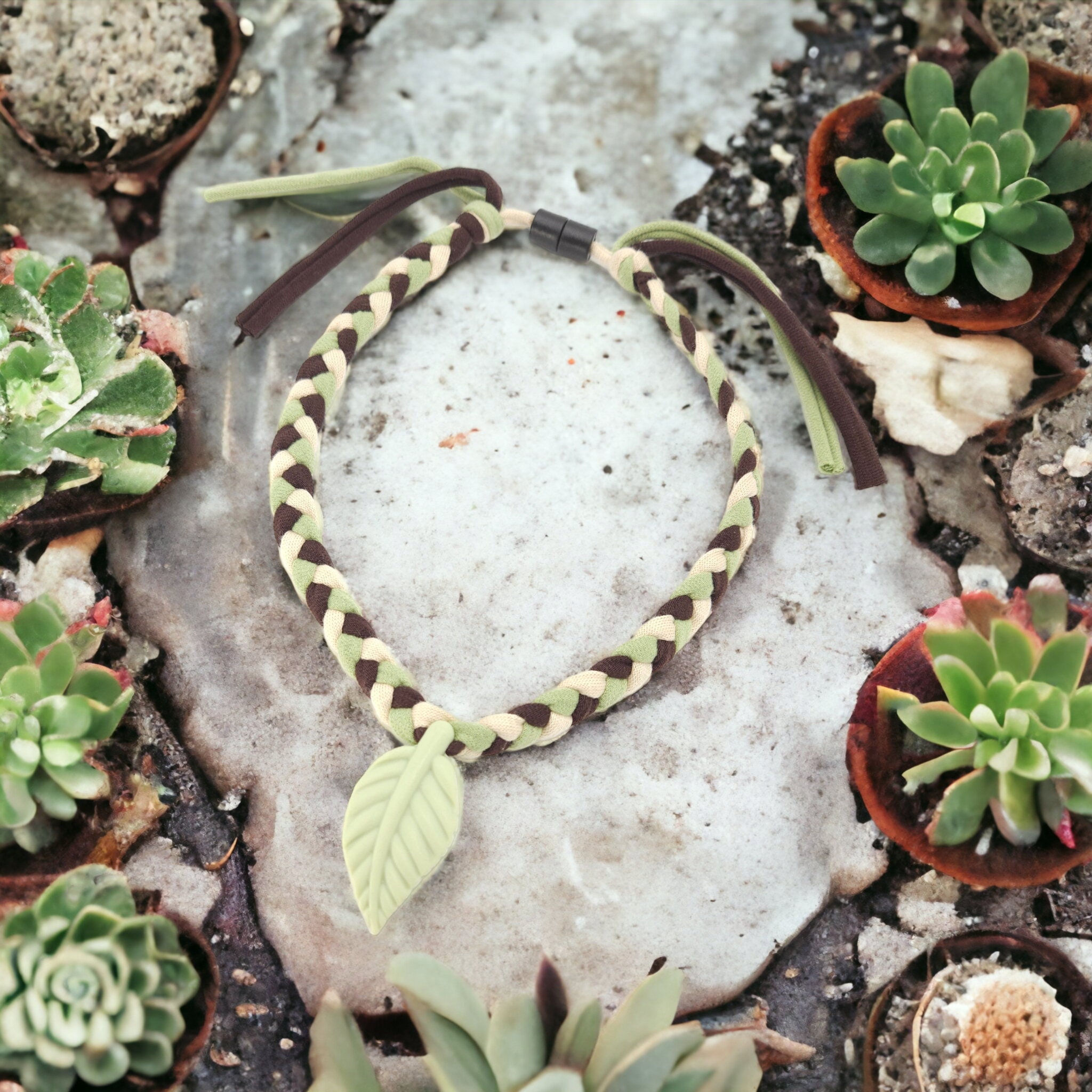 T shirt necklace, Chewelry necklace, Sensory, stim, fidget, Autism, Fidget Necklace, Stim toy, Stim Jewelry, leaf, Adult Chewelry