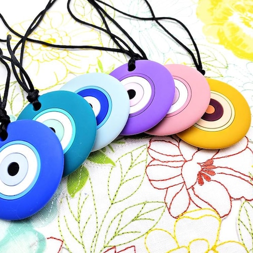 Chewelry Stim Toy Fidget Necklace Adult Chewelry Sensory Etsy