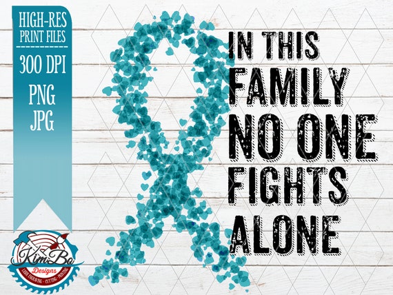 In this Family No one Fights Alone clipart Orange Leukemia Kidney Cancer instant download Waterslide Tumbler Sublimation graphics PNG JPG